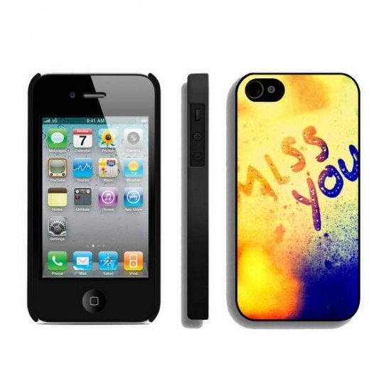Valentine Miss You iPhone 4 4S Cases BYE | Women